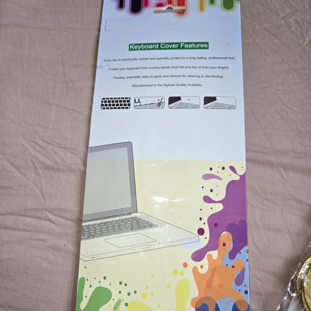 Multicolor Keyboard Cover - Picture 2 of 2